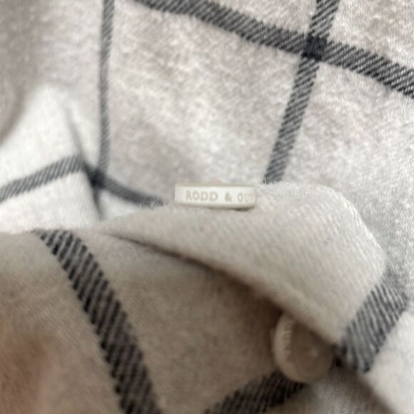 Rodd & Gunn Cotton Flannel Button Down Shirt Large - Picture 5 of 8